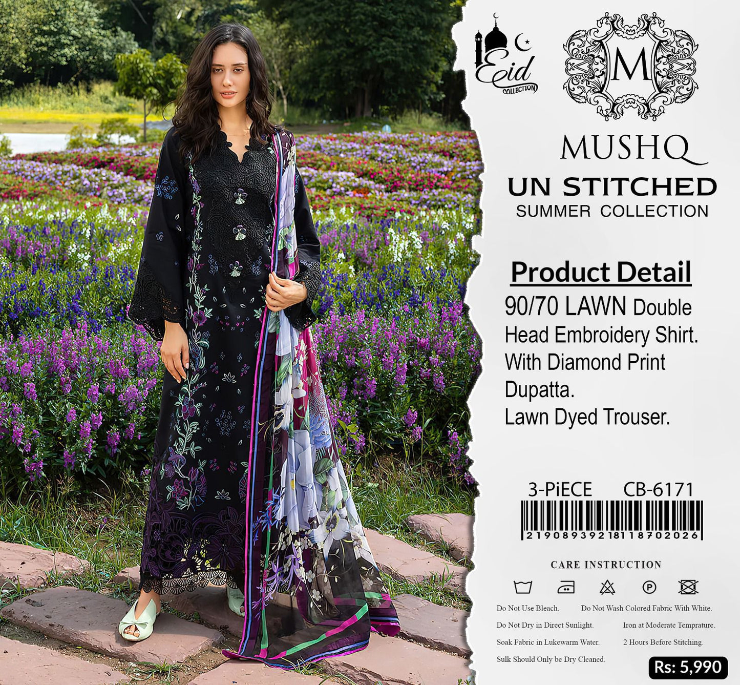 3PIECE Luxury Embroidered Collection