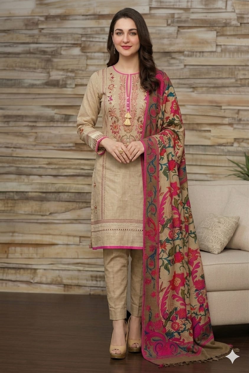 3PIECE Luxury Embroidered Collection
