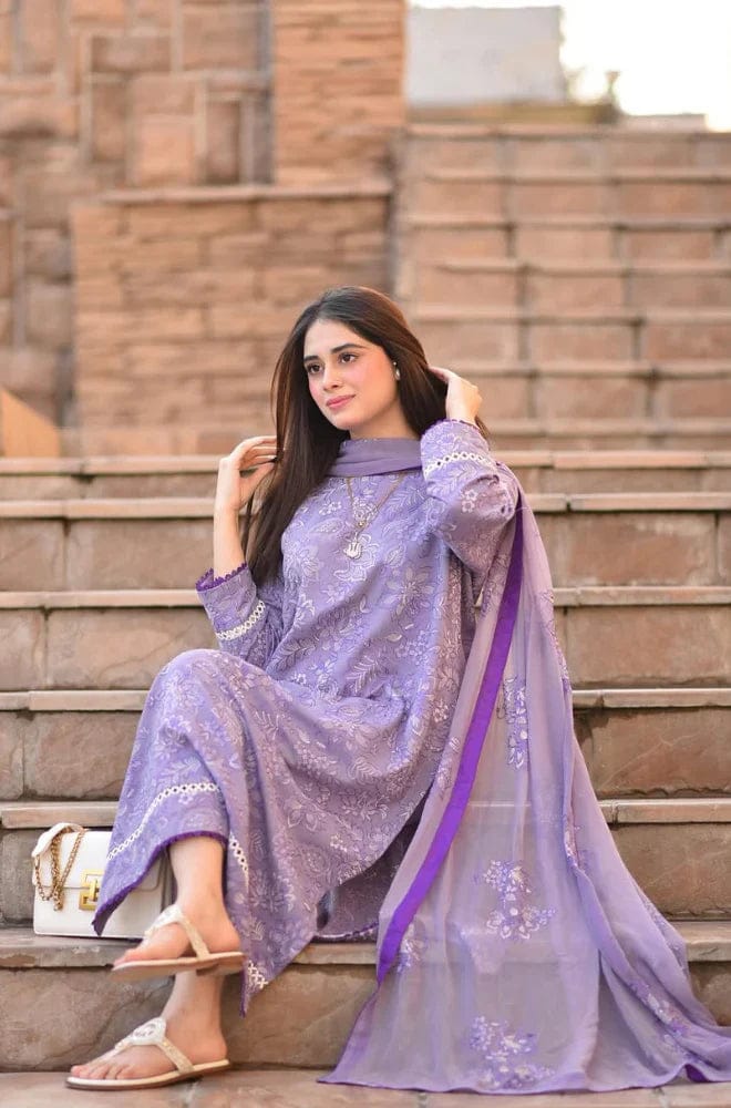 3PIECE Luxury Embroidered Collection