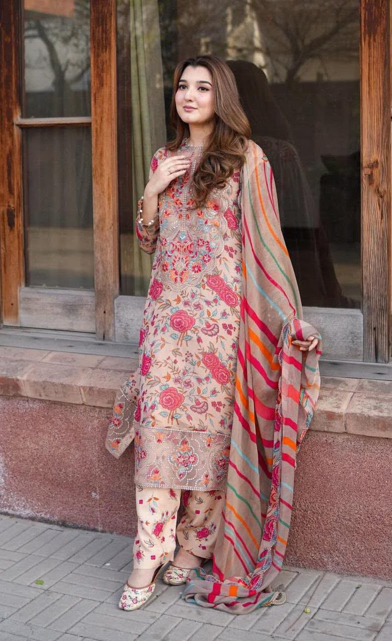 3PIECE Embroidered Summer Collection