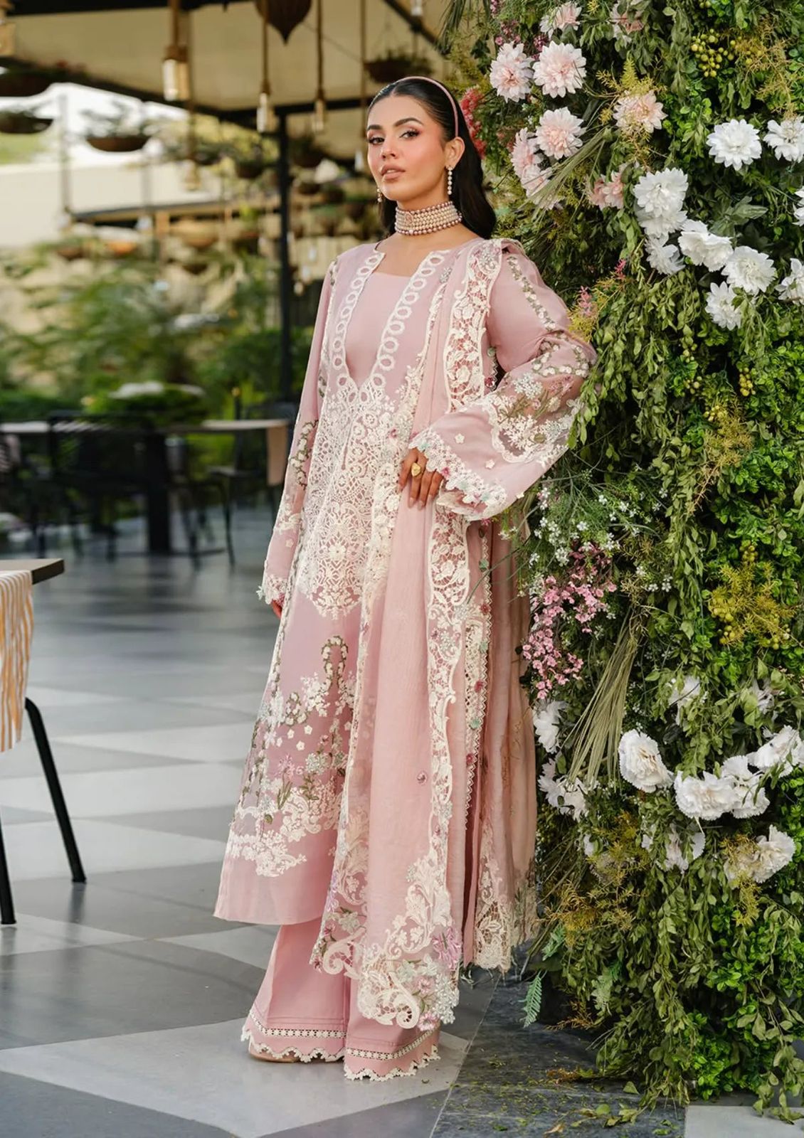 3PIECE Luxury Embroidered Chikenkari Collection