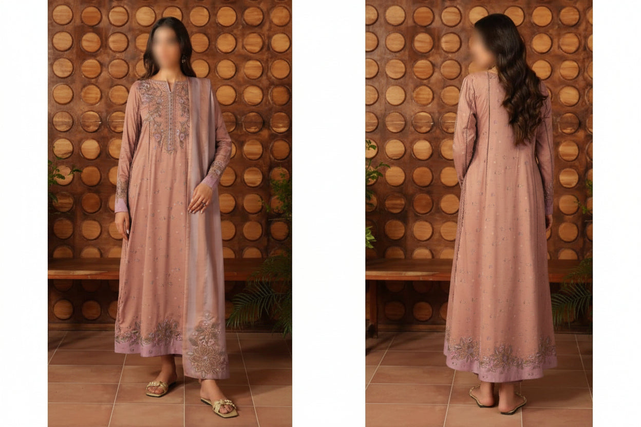 3PIECE Embroidered Summer Collection