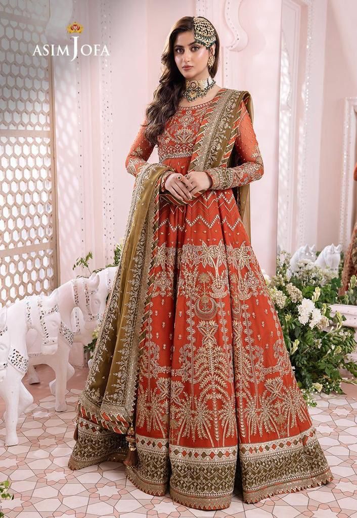 3PIECE Luxury Embroidered Net Maxi With Heavy Embroidered Sequence Dupatta