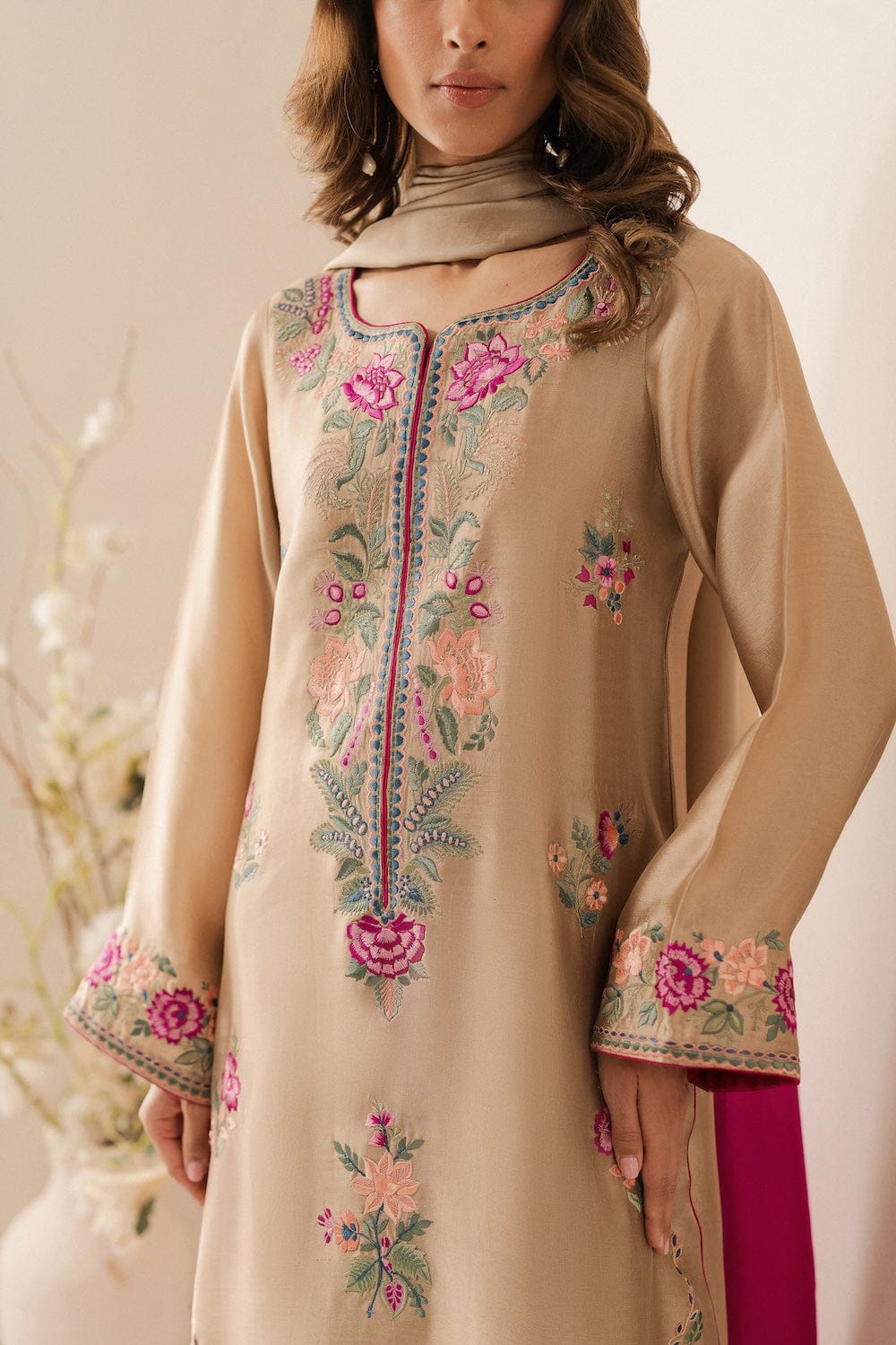 3PIECE Luxury Embroidered Summer Collection