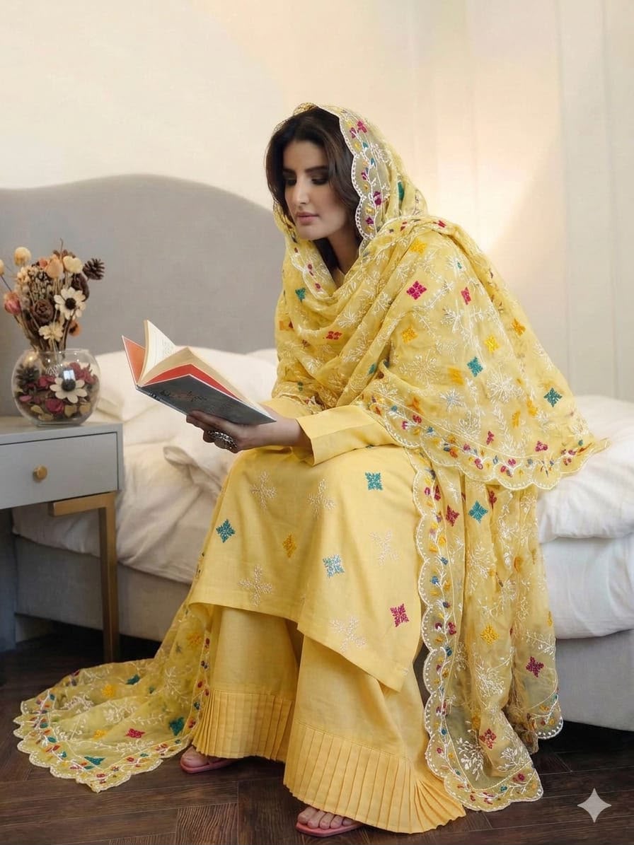 3PIECE Embroidered Summer Collection