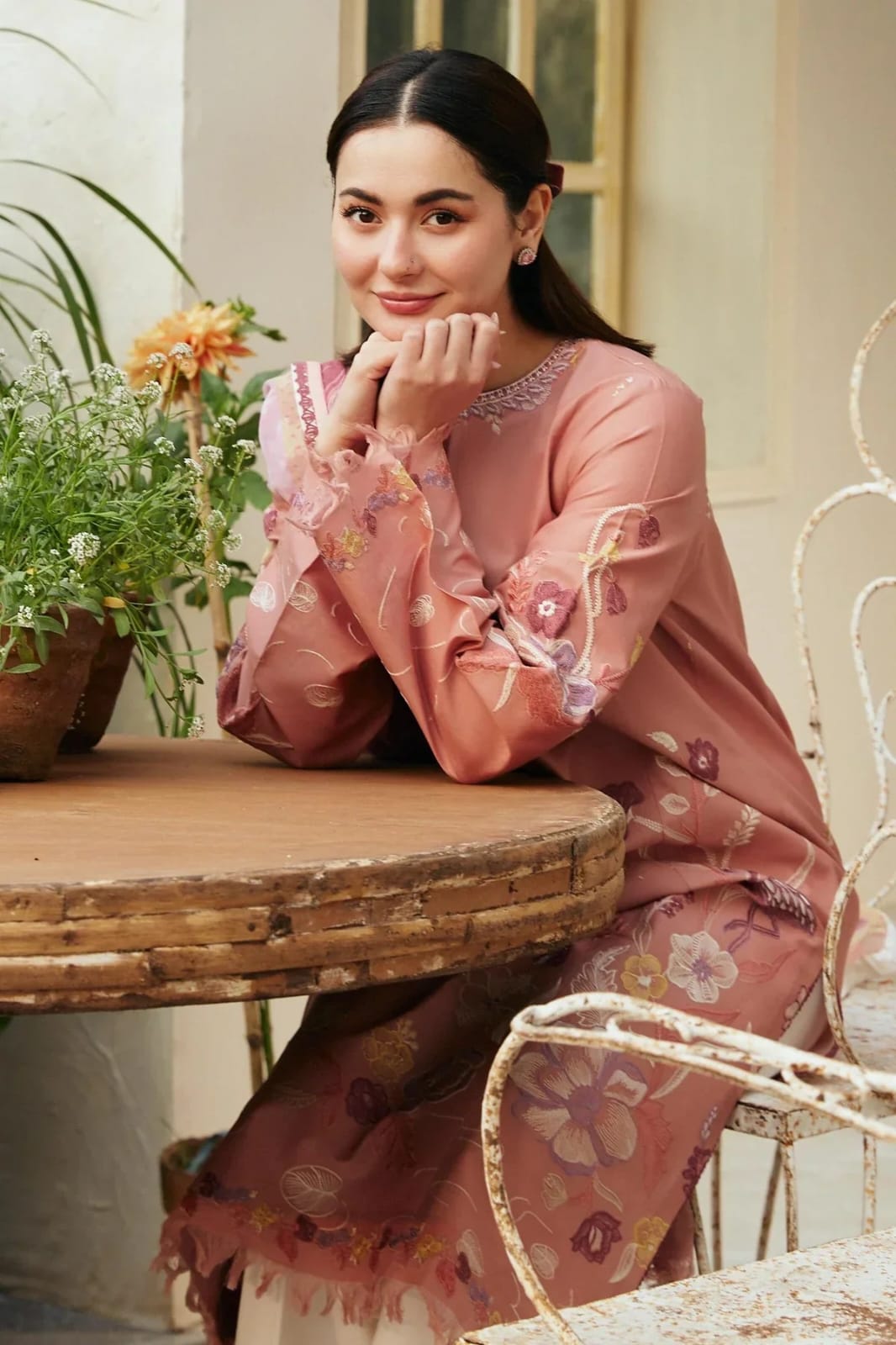Zara Shahjahan Festive 3PC Lawn Suit - Heavy Embroidered Ensemble