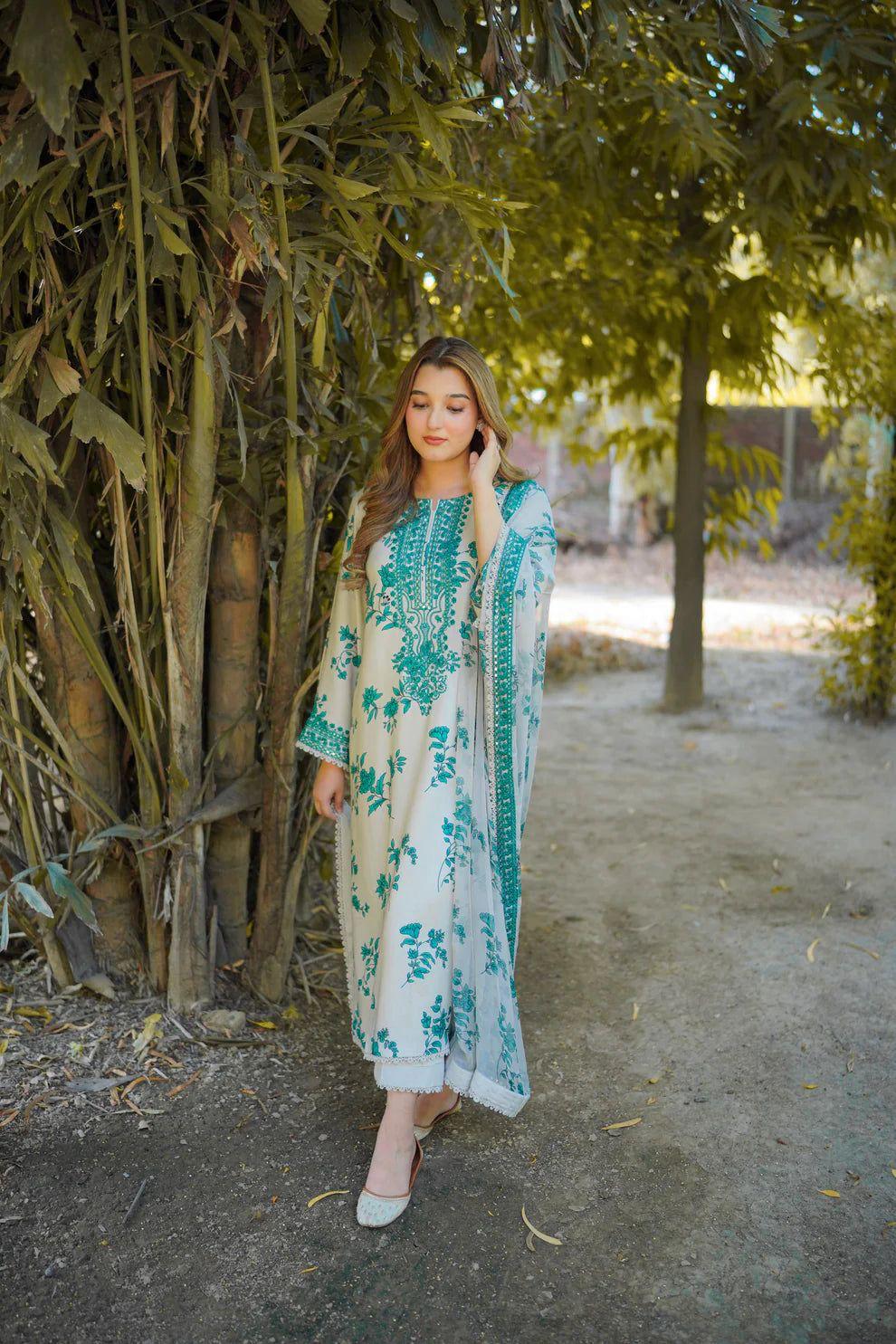 3PIECE Embroidered Summer Collection