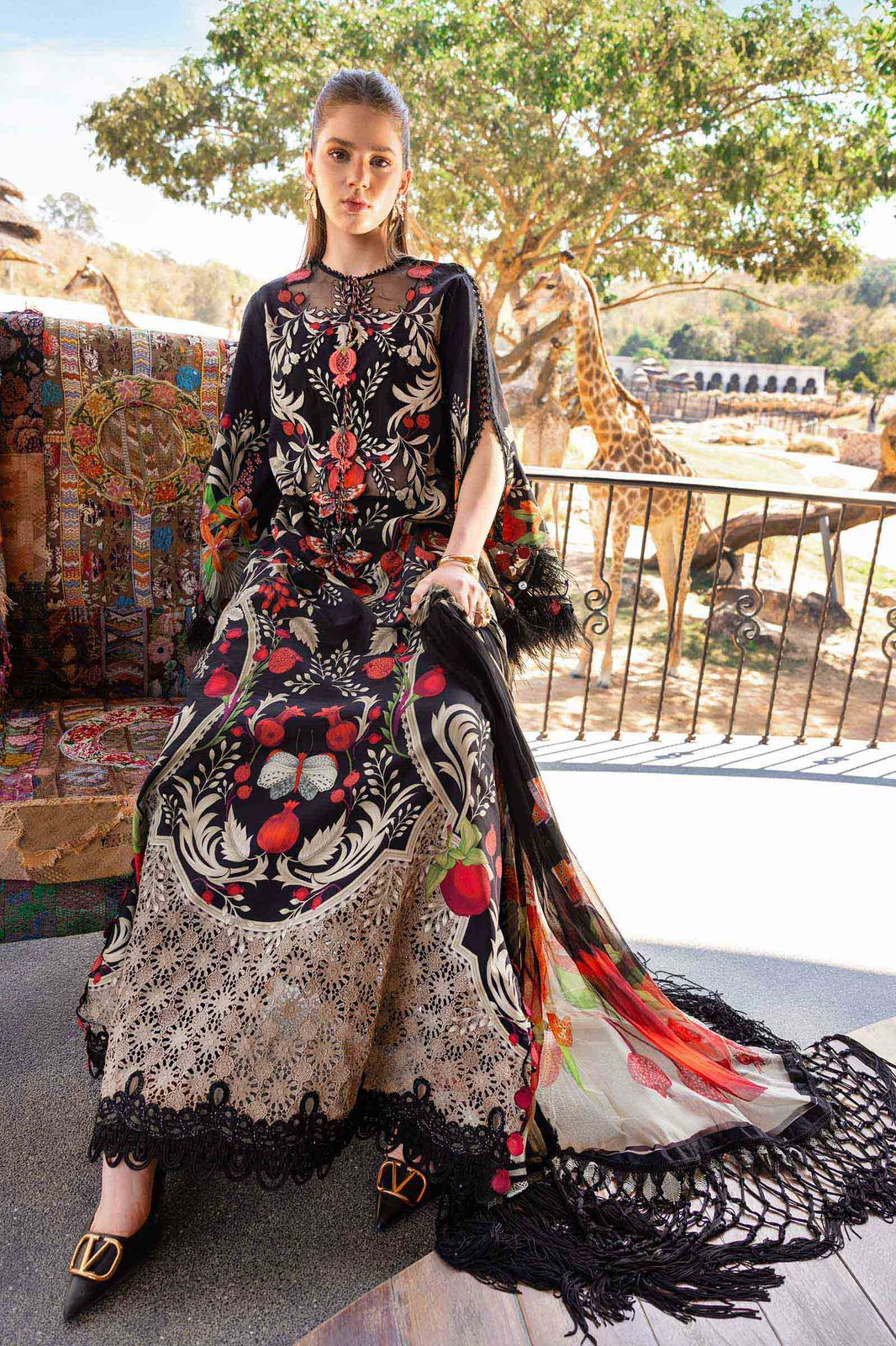 3PIECE Luxury Embroidered Summer Collection