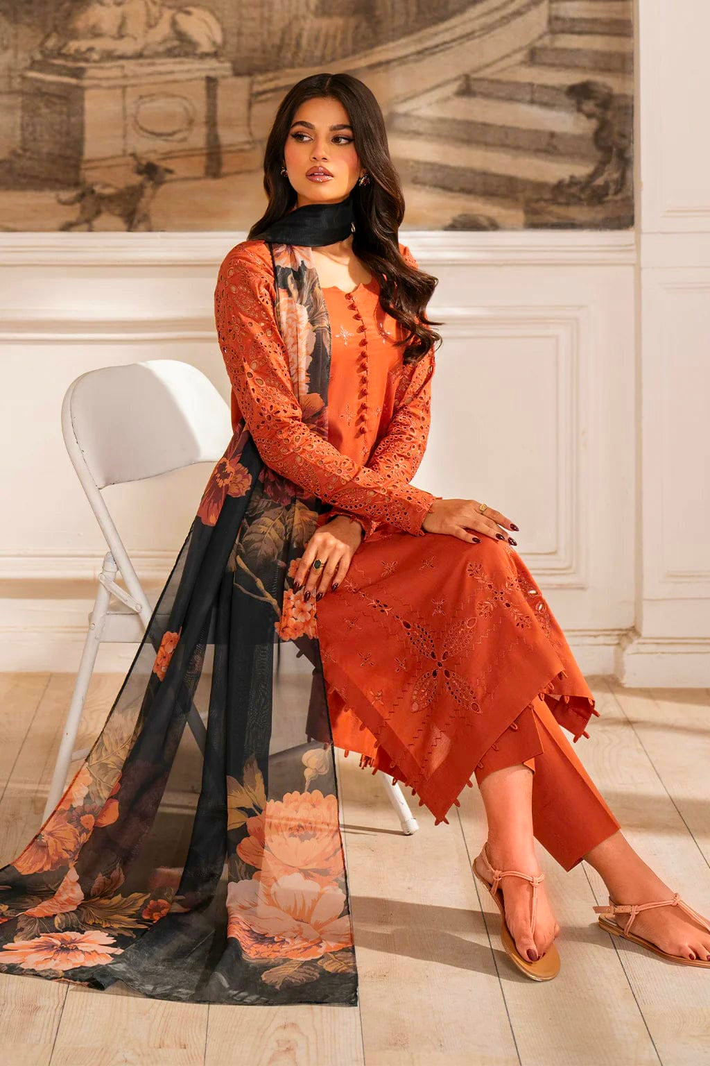 3PIECE Embroidered Summer Collection