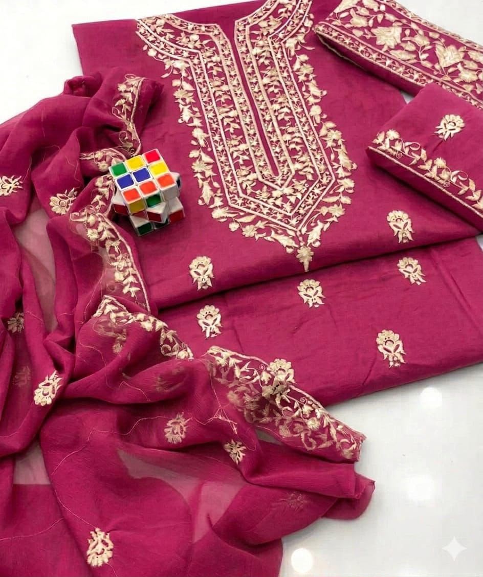 3PIECE Embroidered Summer Collection
