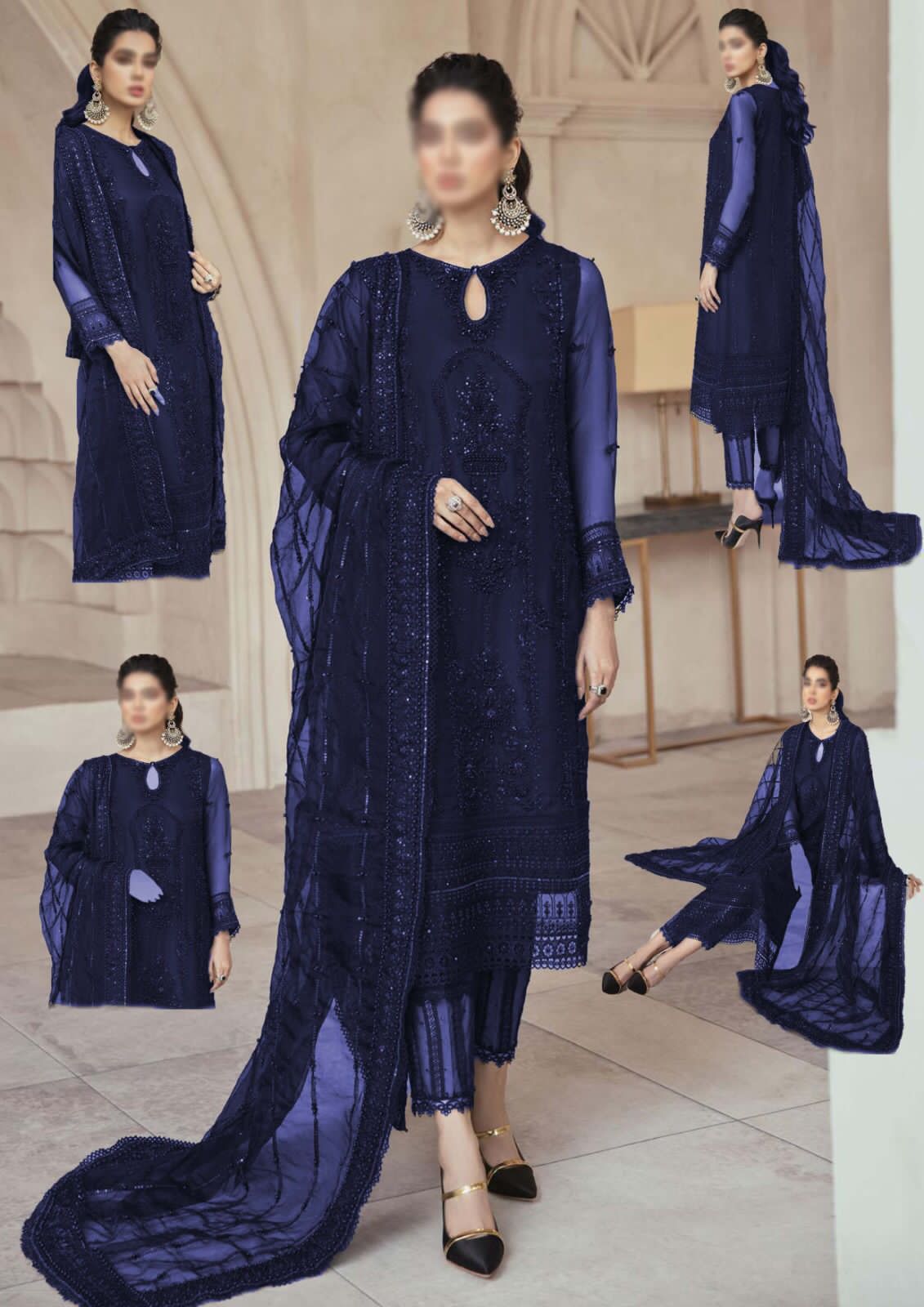 3PIECE Luxury Embroidered Collection