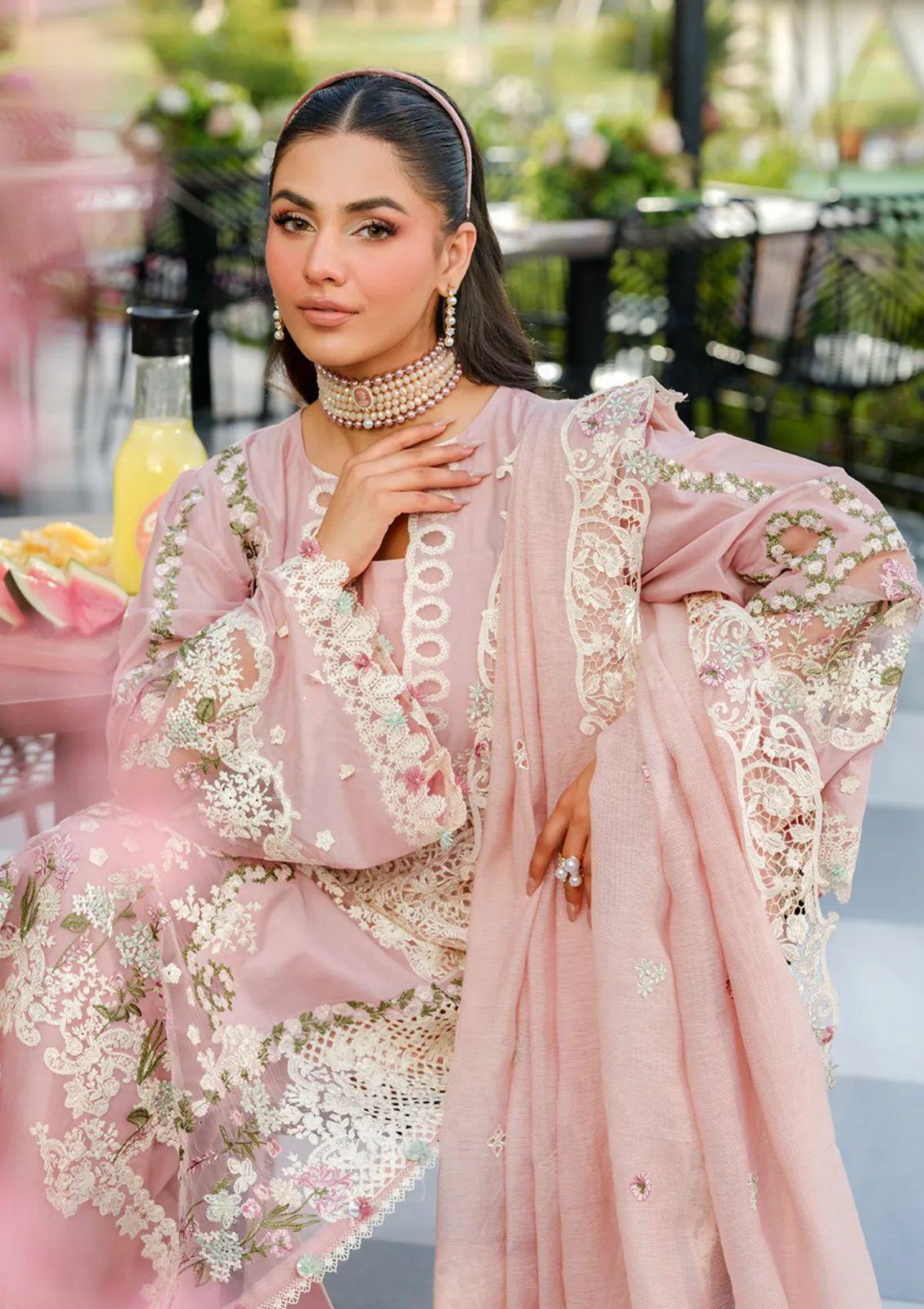 3PIECE Luxury Embroidered Chikenkari Collection