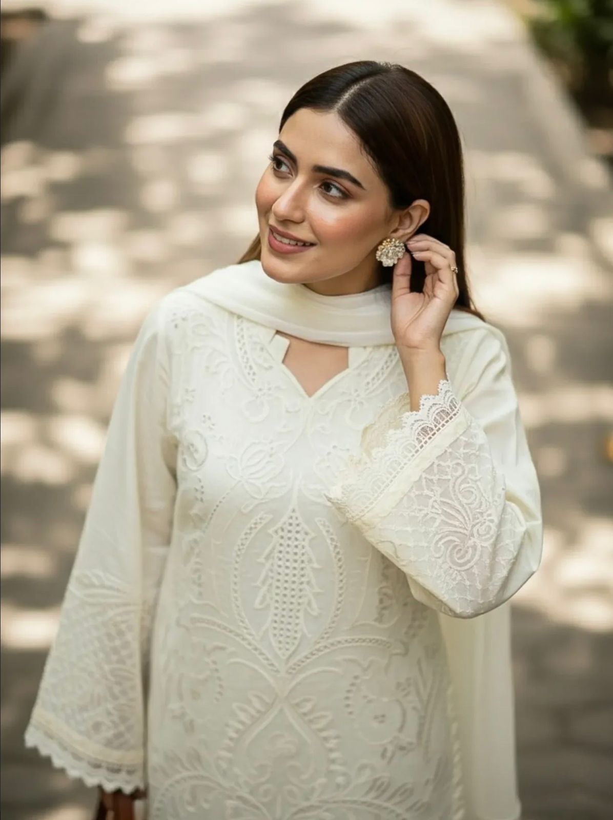 3PIECE Luxury Embroidered Chikenkari Collection