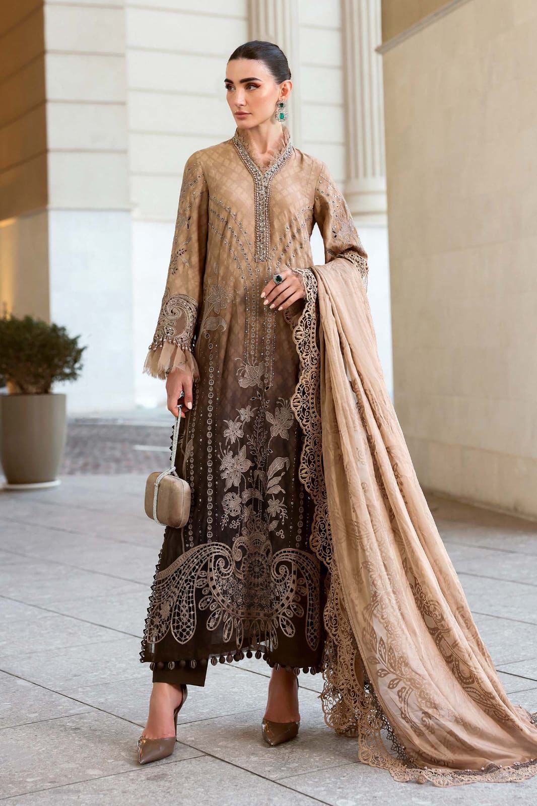 3Piece CHIKEN-KARI EMBROIDED Collection