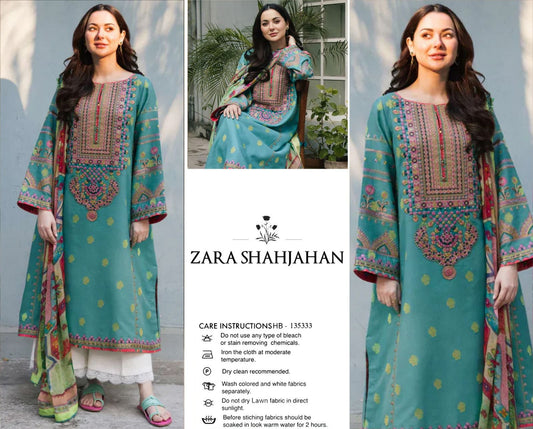 3Piece Embroidered Summer Collection