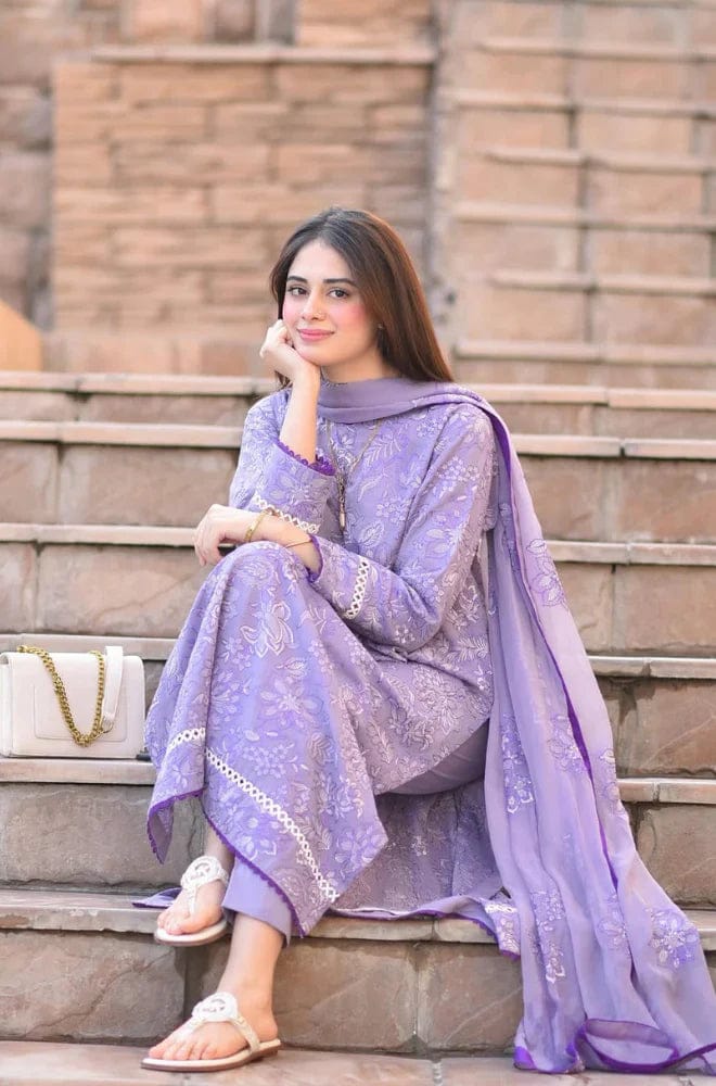 3PIECE Luxury Embroidered Collection