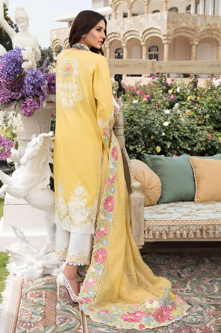 Crimson Luxury Chikankari Ensemble - Heavily Embroidered 3PC Premium Edit