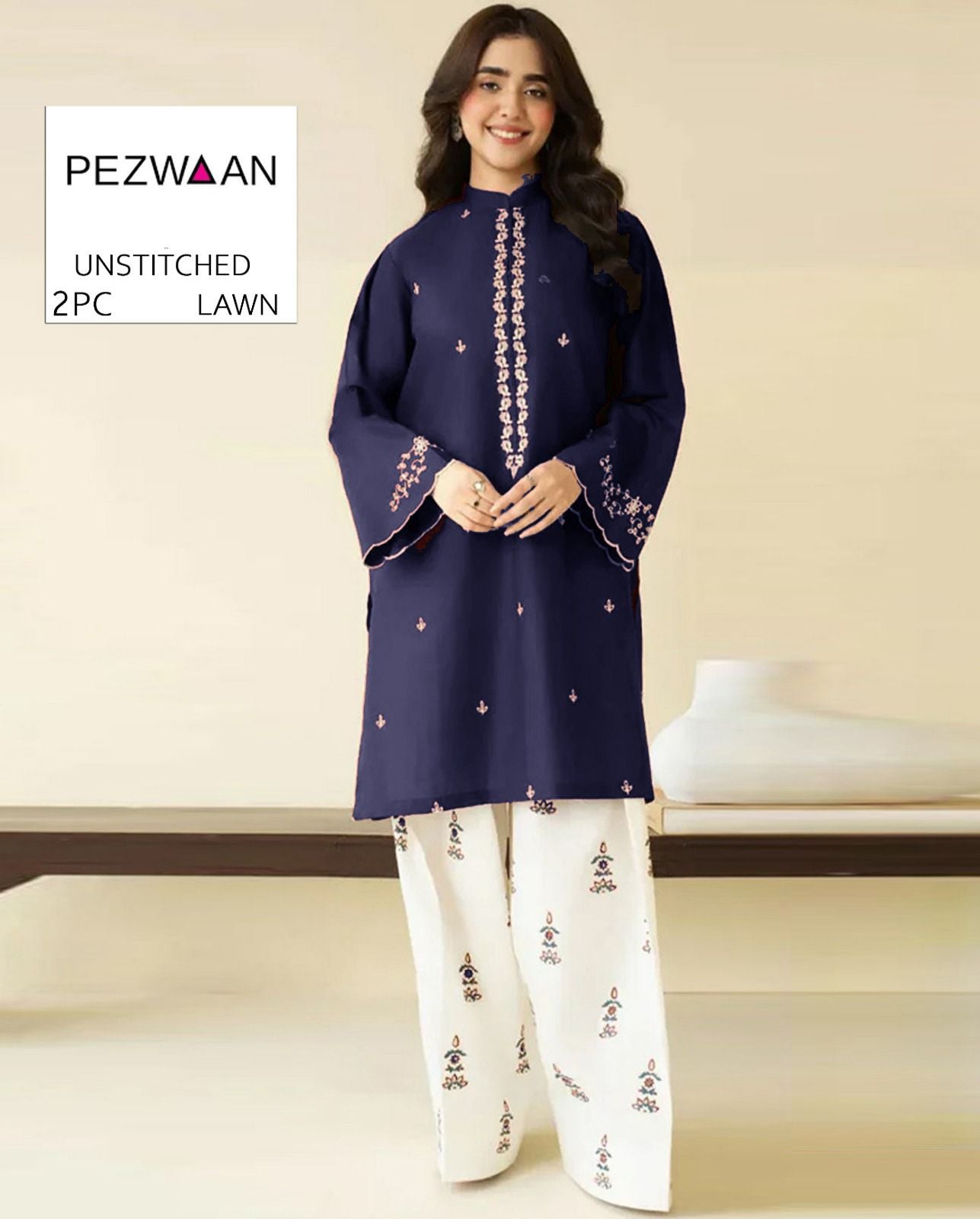 2PC Summer Collection Lawn Suit