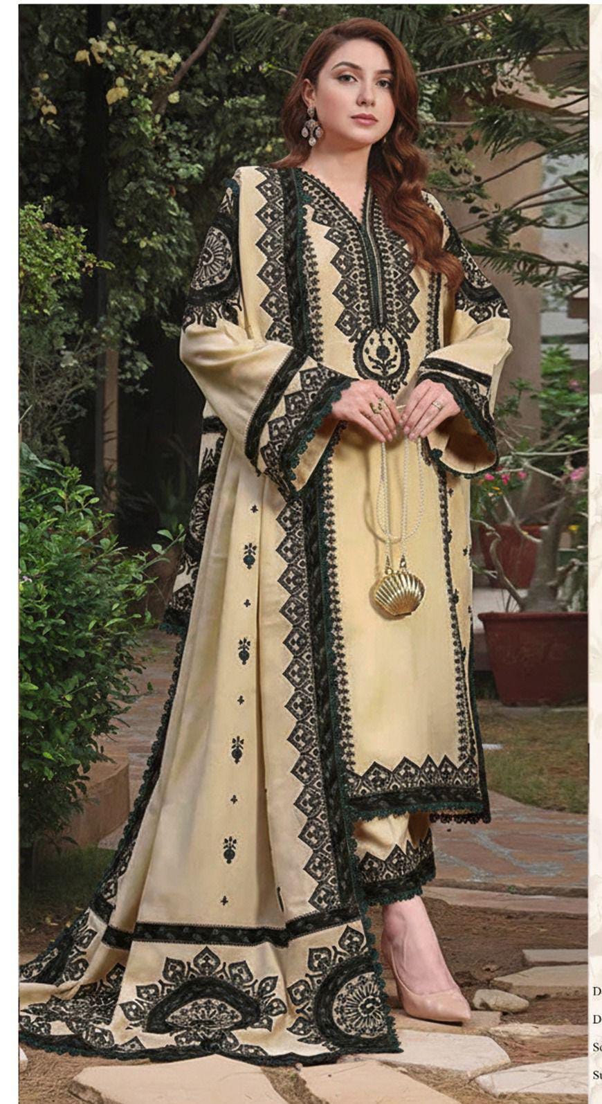 3PIECE Luxury Embroidered Collection