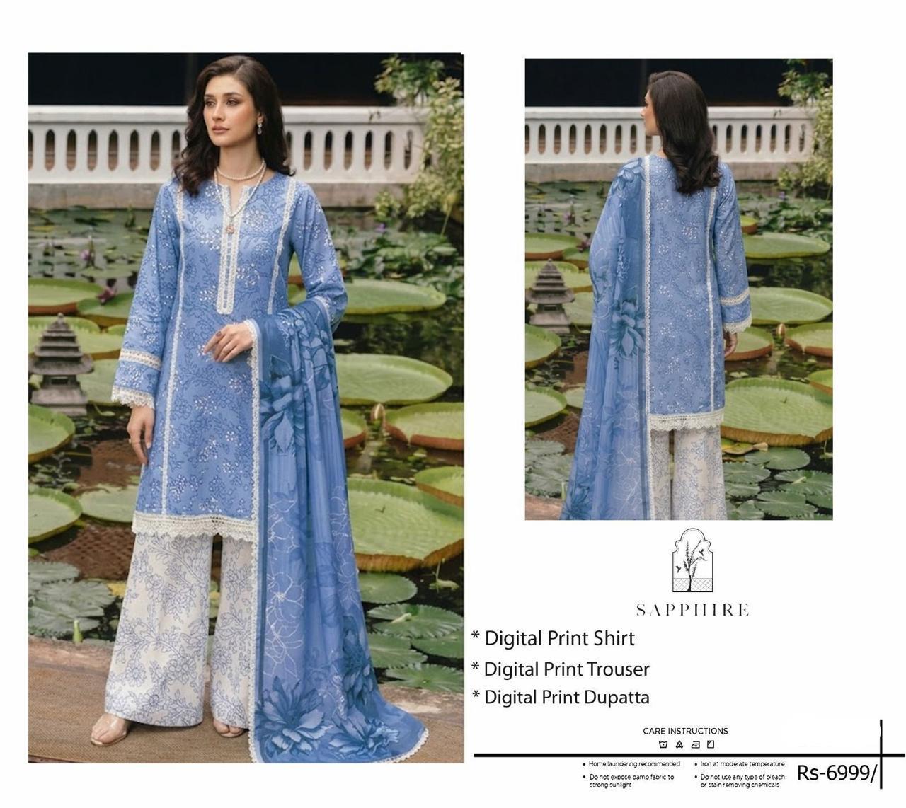 3PIECE Summer Collection Lawn Suit