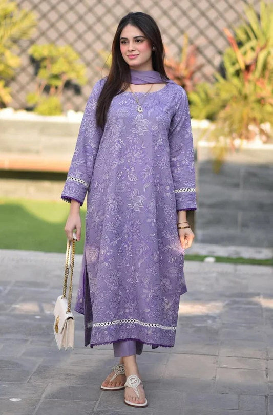 3PIECE Luxury Embroidered Collection