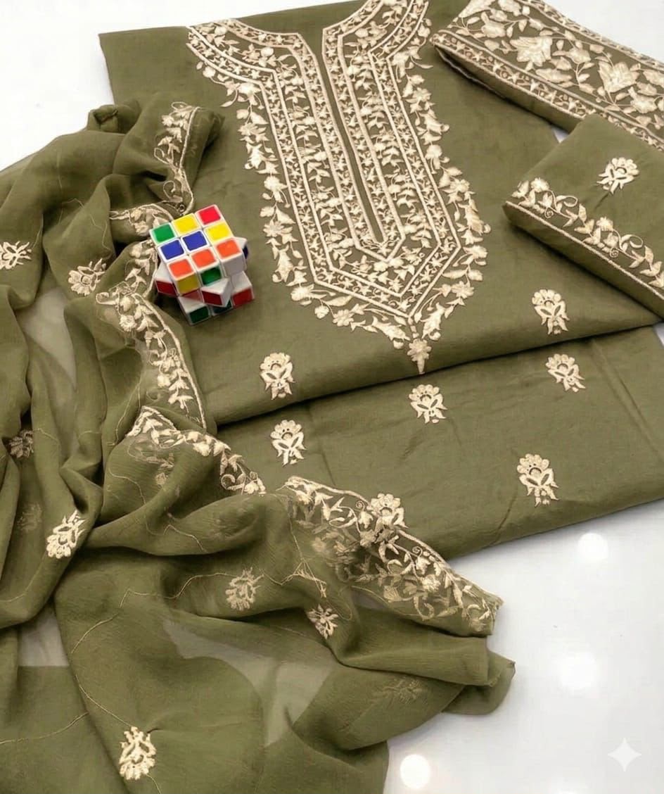 3PIECE Embroidered Summer Collection