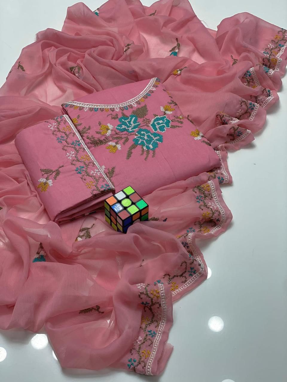 3PIECE Embroidered Summer Collection