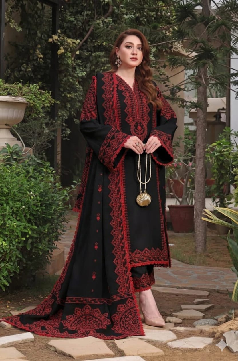 3PIECE Embroidered Summer Collection