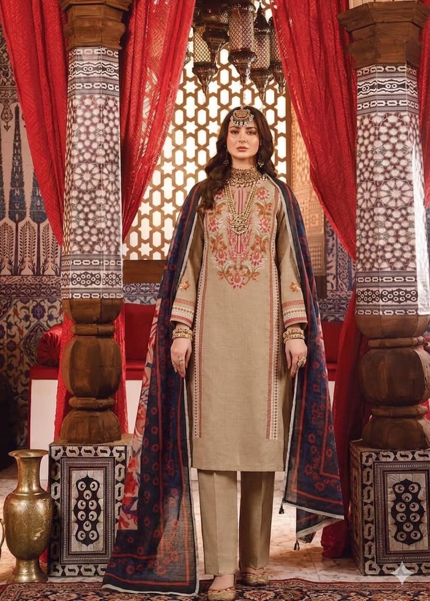 3PIECE Embroidered Summer Collection