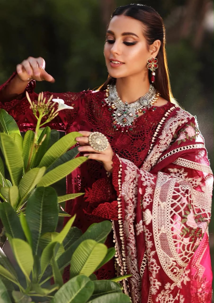 3PIECE Luxury Embroidered Chikenkari Collection