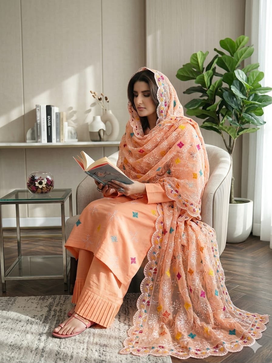 3PIECE Embroidered Summer Collection