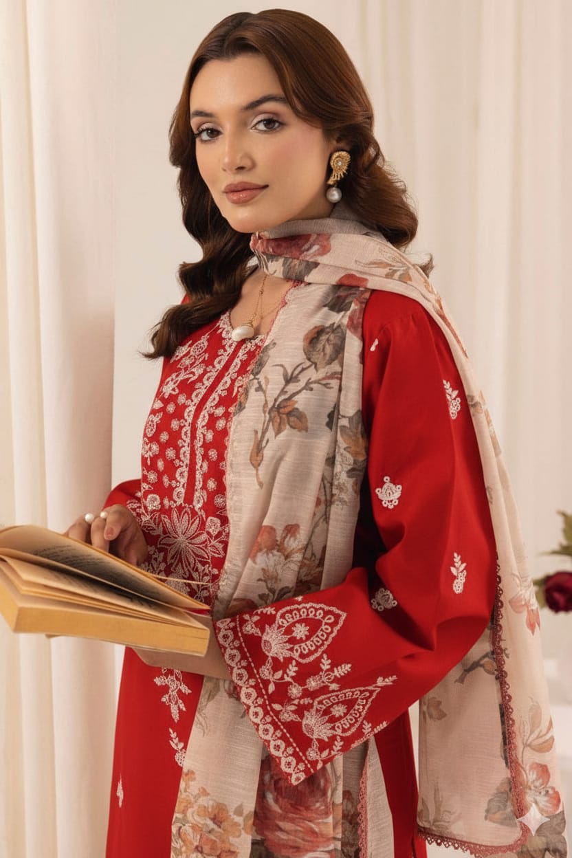 3PIECE Luxury Embroidered Collection