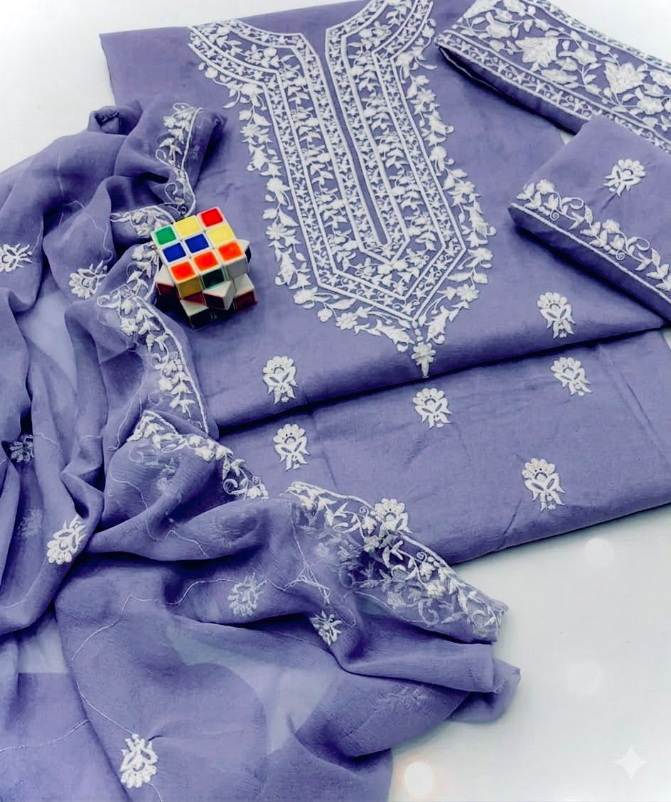 3PIECE Embroidered Summer Collection