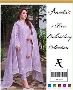 3PIECE Embroidered Summer Collection