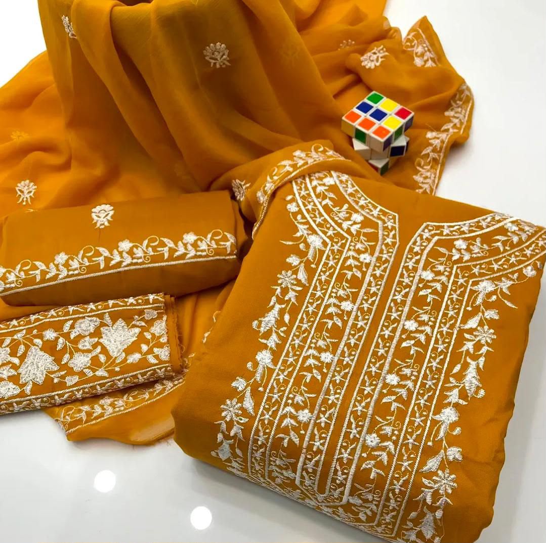 3PIECE Embroidered Summer Collection
