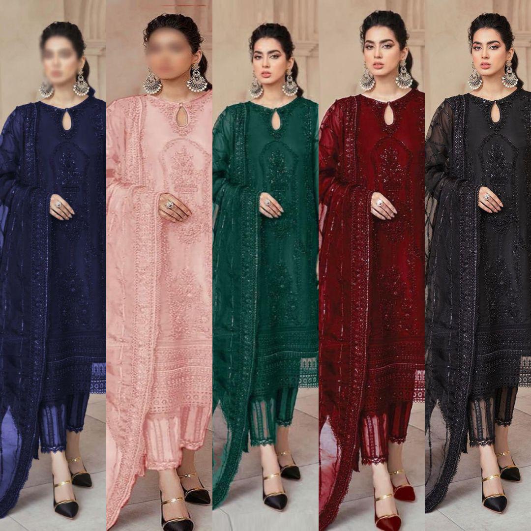 3PIECE Luxury Embroidered Collection