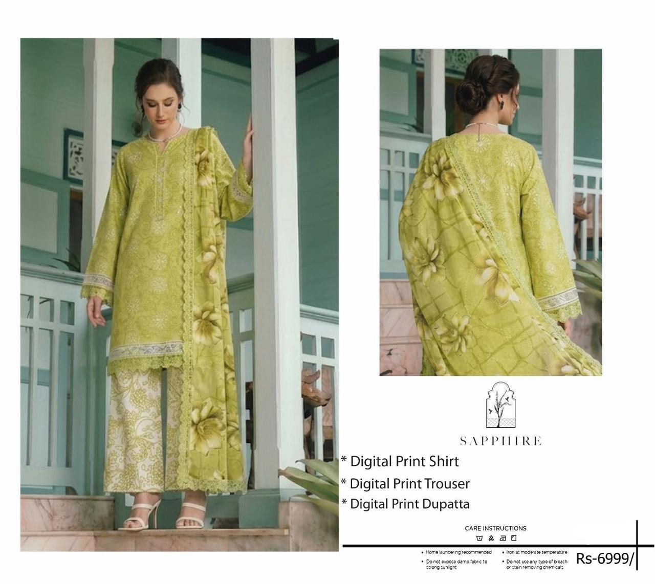 3Piece Summer Collection Lawn Suit