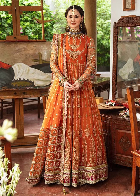 3PIECE Luxury Embroidered Net Maxi With Heavy Embroidered Handmade it Dupatta