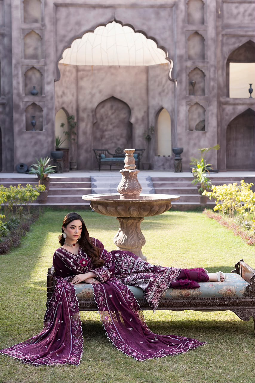 3PIECE Luxury Embroidered Chikenkari Collection