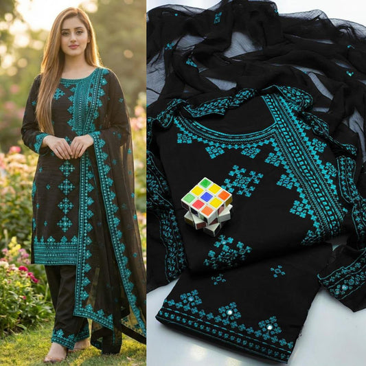 3PIECE Embroidered Summer Collection