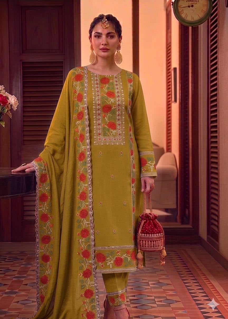 3PIECE Embroidered Summer Collection