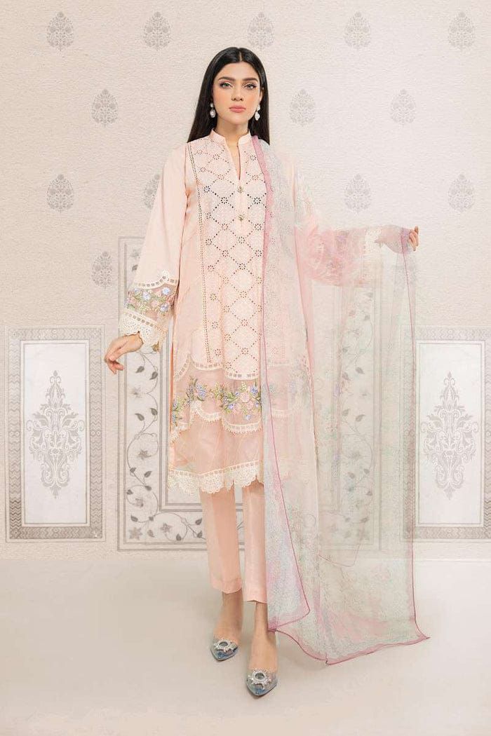 3PIECE Luxury Embroidered Chikenkari Collection