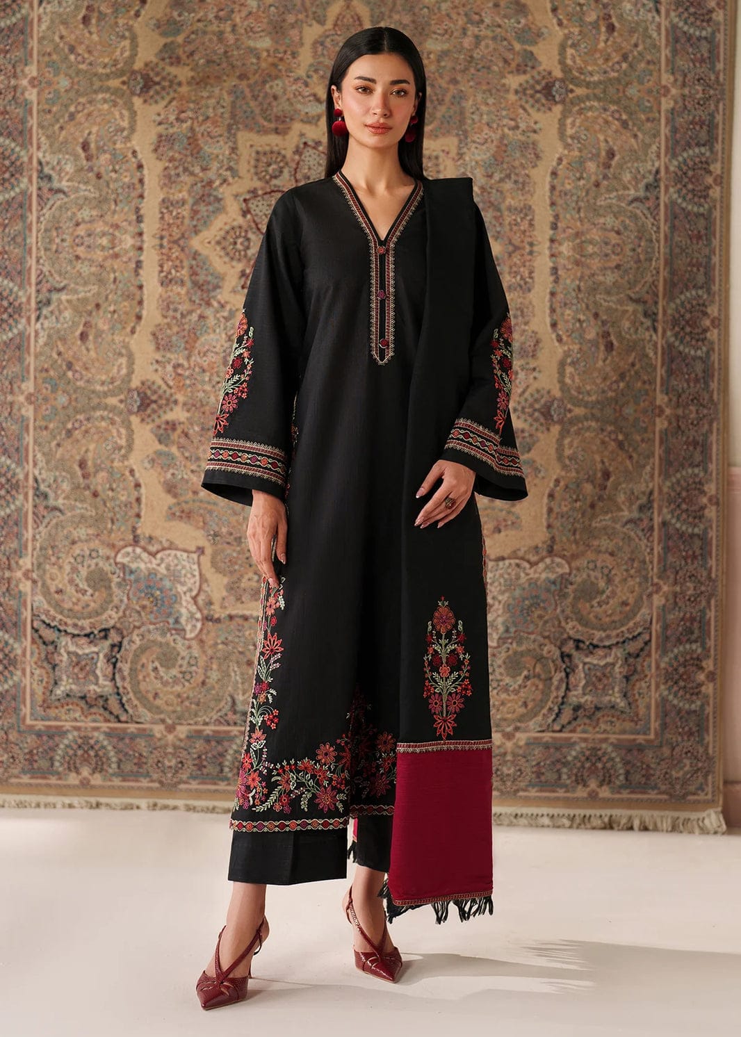 3PIECE Luxury Embroidered Collection