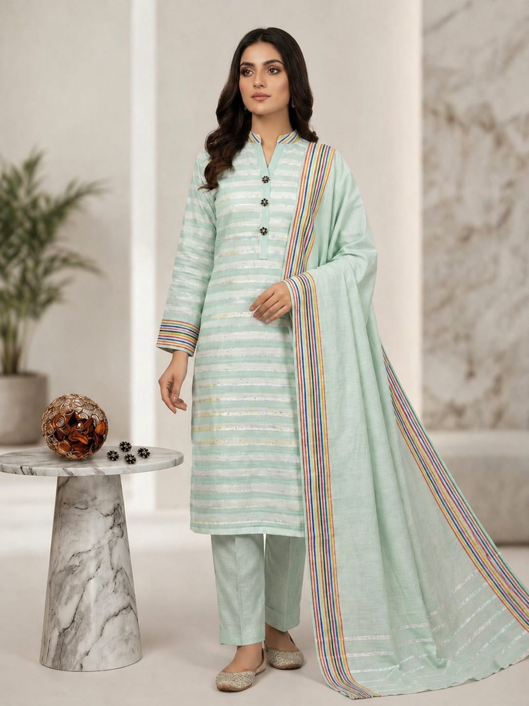 3PIECE Multani Khaddi Soft Lawn Collection
