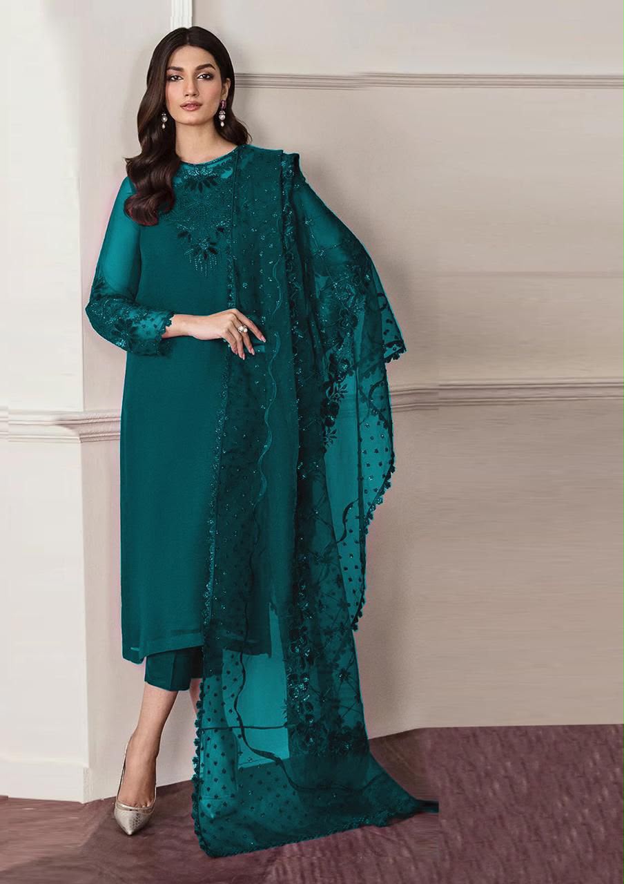 3PIECE Embroidered Summer Collection