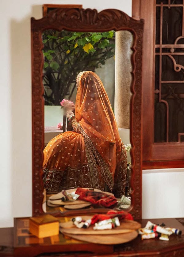 3PIECE Luxury Embroidered Net Maxi With Heavy Embroidered Handmade it Dupatta