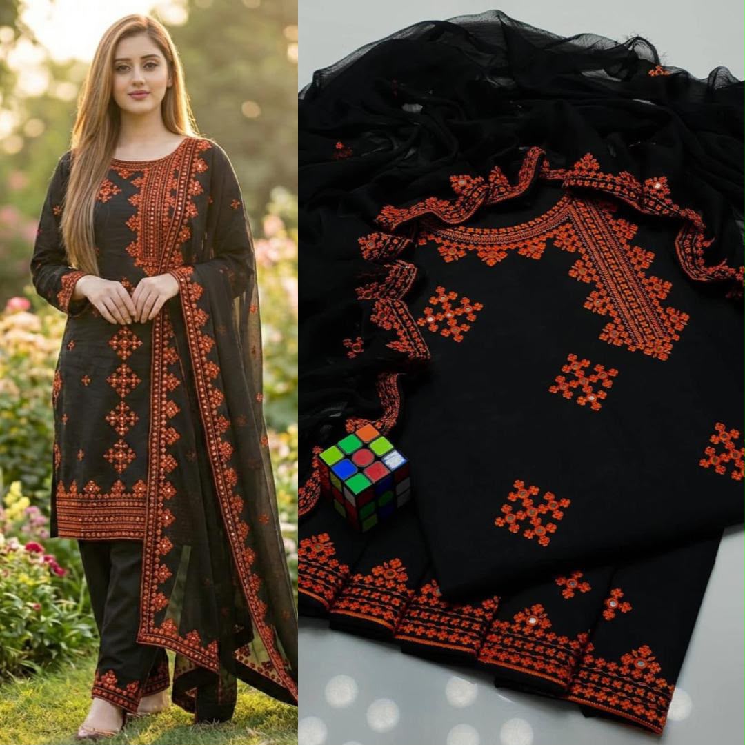 3PIECE Embroidered Summer Collection