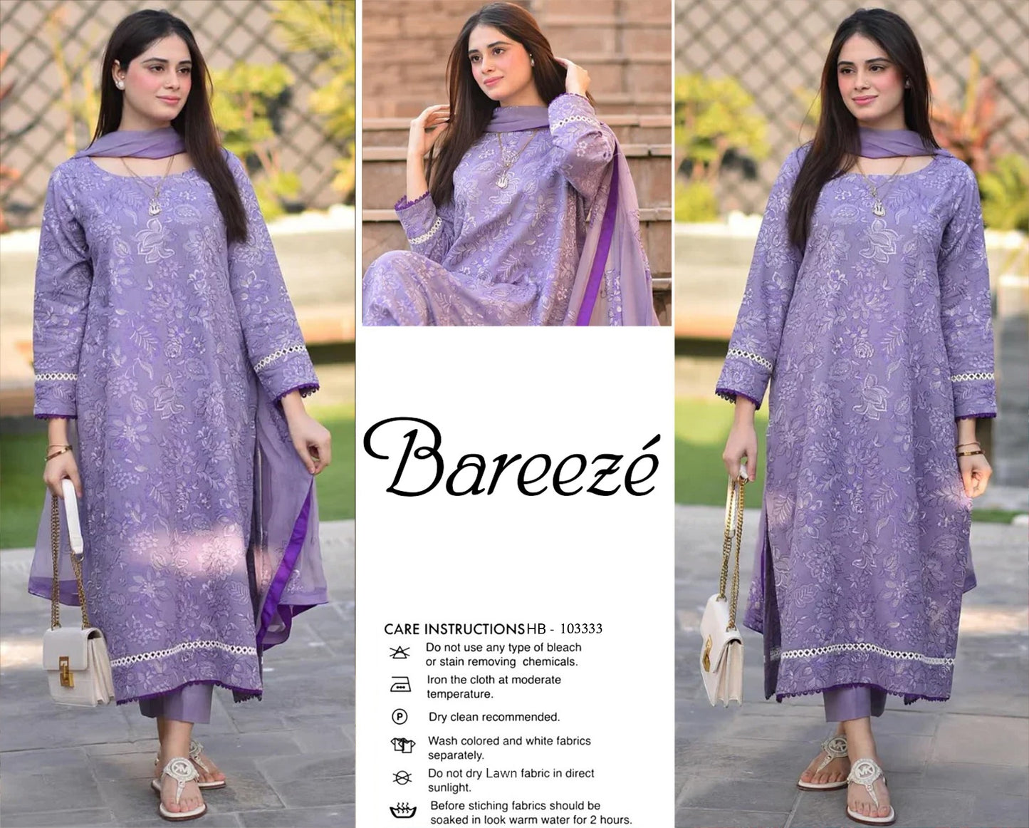 3PIECE Luxury Embroidered Collection