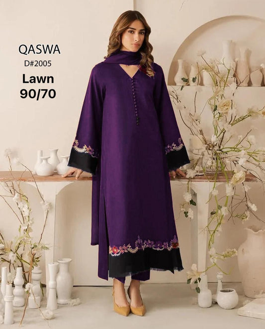 3PIECE Embroidered Summer Collection