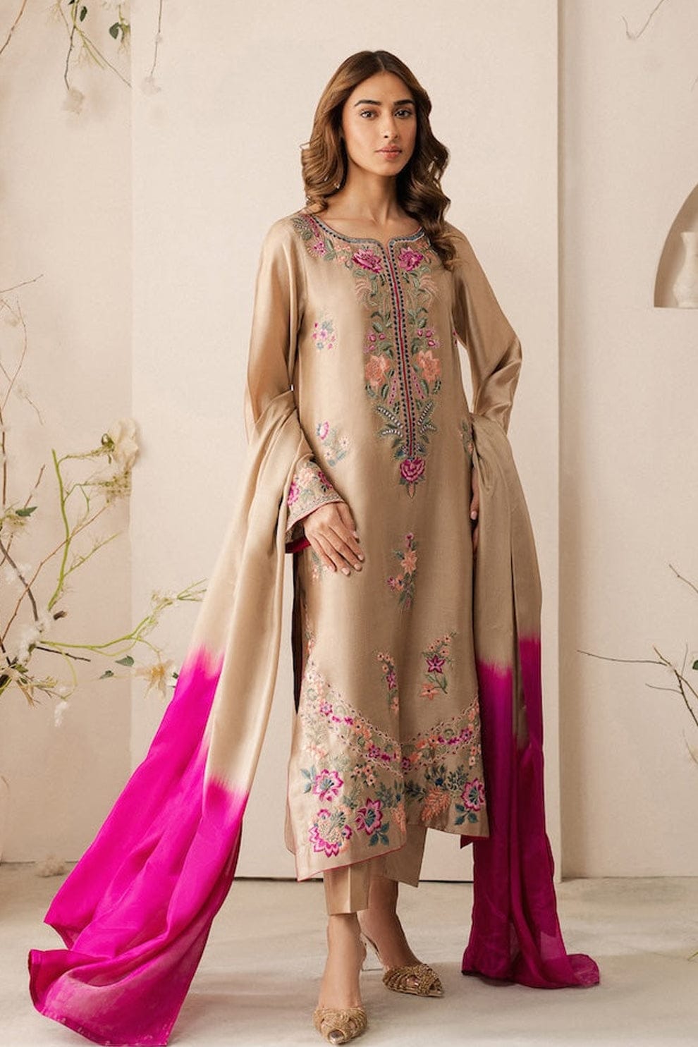 3PIECE Luxury Embroidered Summer Collection